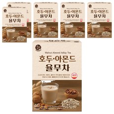 우리차 호두 아몬드 율무차, 18g, 40개입, 6개