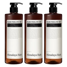 NARD 去角質凝膠, 3瓶, 500ml