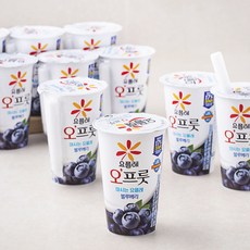 요플레 오프룻 블루베리, 180ml, 1개입, 10개