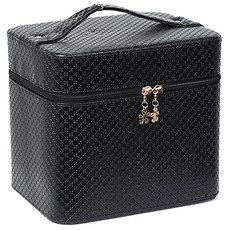 Eco Factory 大容量化妝包, 黑色的