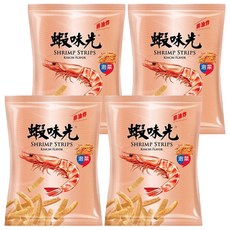 裕榮食品 蝦味先 泡菜, 60g, 4包
