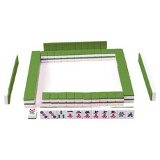 웰롯 보드게임 마작 24mm, 그린, 1개