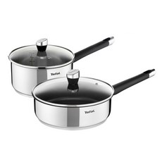 테팔 이모션 냄비 2종세트 인덕션 IH, 혼합 색상, 편수 16cm + 전골 24cm