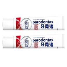 parodontax 牙周適 固齒護齦亮白牙膏 日常牙齦護理, 80g, 2條