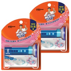 Mr Muscle 威猛先生 潔廁清香凍組 每次沖水自動除臭清新, 38g, 2組