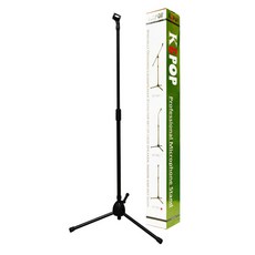 無窮花通信 J-PRO 一字型麥克風支架, 黑色, KP-001, 1個