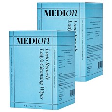 MEDIon Lacto Remedi 便攜式女性潔膚濕紙巾, 2個, 90g