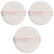 Hello Kitty 凱蒂貓 液態粉底用粉撲, 588751, 3個