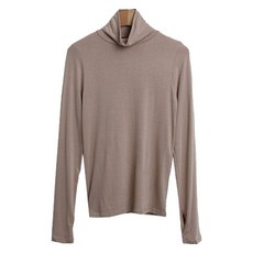 린다샵 여성용 라이리 베이직 무지 기본 워머 폴라 티셔츠 cpt15917k49