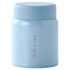 OSLO 迷你真空保溫食物罐 - 冷熱皆宜, 天空藍色, 220ml, 1個
