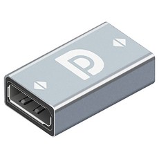 魔宙 DP母 轉 DP母 8K 60Hz 1.4版 鋁合金影音轉接頭, 單一商品, 1個