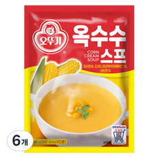 오뚜기 옥수수스프, 80g, 6개
