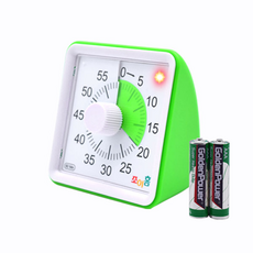 조이홈 LED 무소음 구글 타이머, 그린계열, 1개