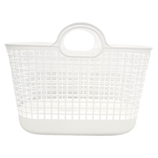 like-it 日本製髒衣籃 窄型 拋貨 LB-09-B, 白色