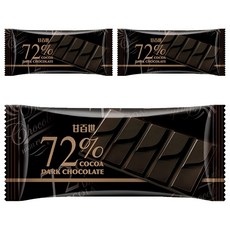 KAISER 甘百世 72%黑巧克力, 30g, 3片 - 獨立包裝，隨時享受