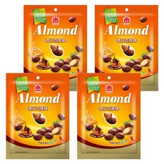 義美 杏仁巧克球 牛奶巧克力 三角包, 4袋, 128g