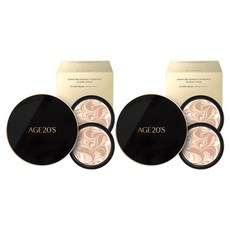AGE20'S 招牌精華遮瑕粉餅+補充蕊 2入組, 21號, 2組