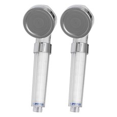 리안 정수 수압 상승 필터 샤워기, 2개