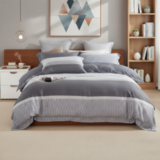 FOCA 100%萊賽爾纖天絲四件式兩用被床包組