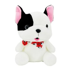 AllBeMine 歐比邁 法國鬥牛犬娃娃, 單邊單斑點, 1個, 12吋