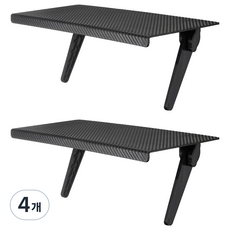 Reblica機上盒收納盒 XL 33cm, 4個, 黑色