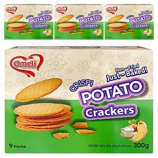 오멜리 감자 크래커, 300g, 4개