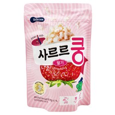 BEBECOOK 幼兒益生菌泡芙 1歲以上, 草莓, 23g, 1包