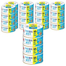 오뚜기 가벼운참치 살코기, 135g, 24개