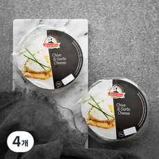 맘마 루시아 차이브 앤 갈릭 크림치즈, 125g, 1개입, 4개