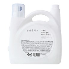 Saengong 生活工作所 高濃縮衣物柔軟精 嬰兒爽身粉香 正裝, 5.5L, 1個
