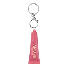 Amuse Makeup 唇釉鑰匙圈護唇膏, 1個, 05 玫瑰 Me, 6g