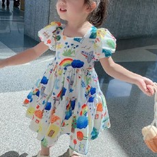 Arbe 女童 Moon Moon 洋裝