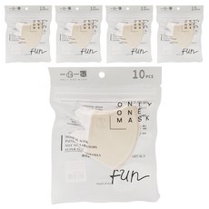 Only One Mask 一心一罩 3D親子款 幼幼(9.5 x 9.5cm), 經典香草, 10片, 5包