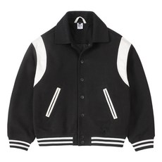 MCT Moon Collection 男女通用基本款鋪棉寬鬆棒球外套