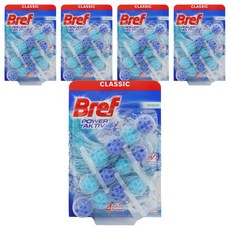 BREF 妙力 強力馬桶芳香清潔球 藍色海洋香氛, 150g, 5組