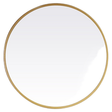 E家工廠 北歐圓形明鏡 205 50cm 3kg, 金色