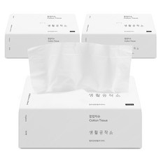 Saengong 生活工作所 抽取式衛生紙, 180張, 3包