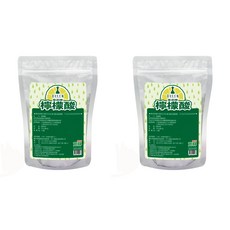 CLEAN 克林 皇后牌檸檬酸 天然清潔 去除油污 抗菌除臭 適用於廚房、浴室、衣物, 2包, 500g