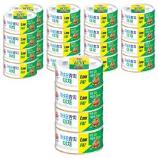 오뚜기 가벼운 참치 야채, 135g, 24개