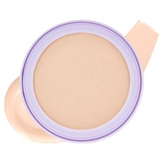 THE FACE SHOP 菲詩小舖 貼妝恆潤網狀氣墊粉餅補充蕊 12g, V201 Apricot Beige, 1個