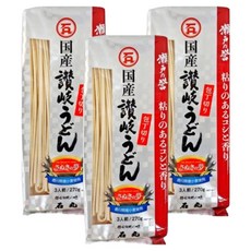 石丸 讚岐烏龍麵 瀨戸之譽 270g 3人前 國產, 3包