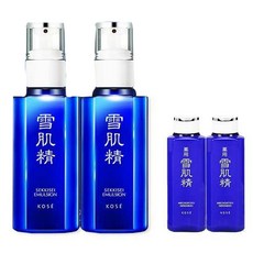 KOSE 高絲 SEKKISEI 雪肌精 乳液 140mL x 2 + 100mL x 2, 1組