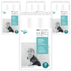 blondy 365壓紋捲筒衛生紙, 30捲, 4袋