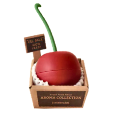 沐慕家居 水果造型室內香氛膏 - 櫻桃香味, 160g, 1個