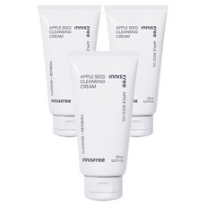이니스프리 뉴 애플 씨드 클렌징 크림, 150ml, 3개