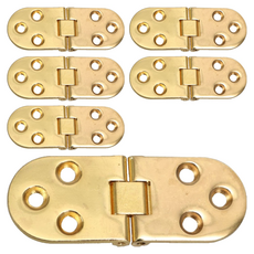 摺疊式合頁 金色, 6個