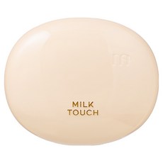 Milk Touch 全日貼膚柔軟絲絨氣墊粉餅, 03 自然米色, 1個
