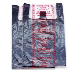 MOKANDO 超市塑膠袋 黑色 4號 100入, 2個