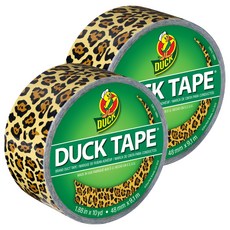 DUCK TAPE 設計膠帶 豹紋 虎皮紋, 2個