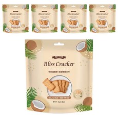台灣優格餅乾學院布莉滋脆餅奶油椰香口味 獨立包裝方便攜帶 酥脆口感下午茶點心, 198g, 5袋